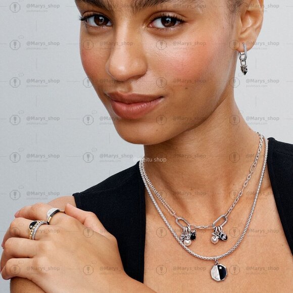 Pandora Pearl & Arrows Mini Dangle Charm - Picture 6 of 6